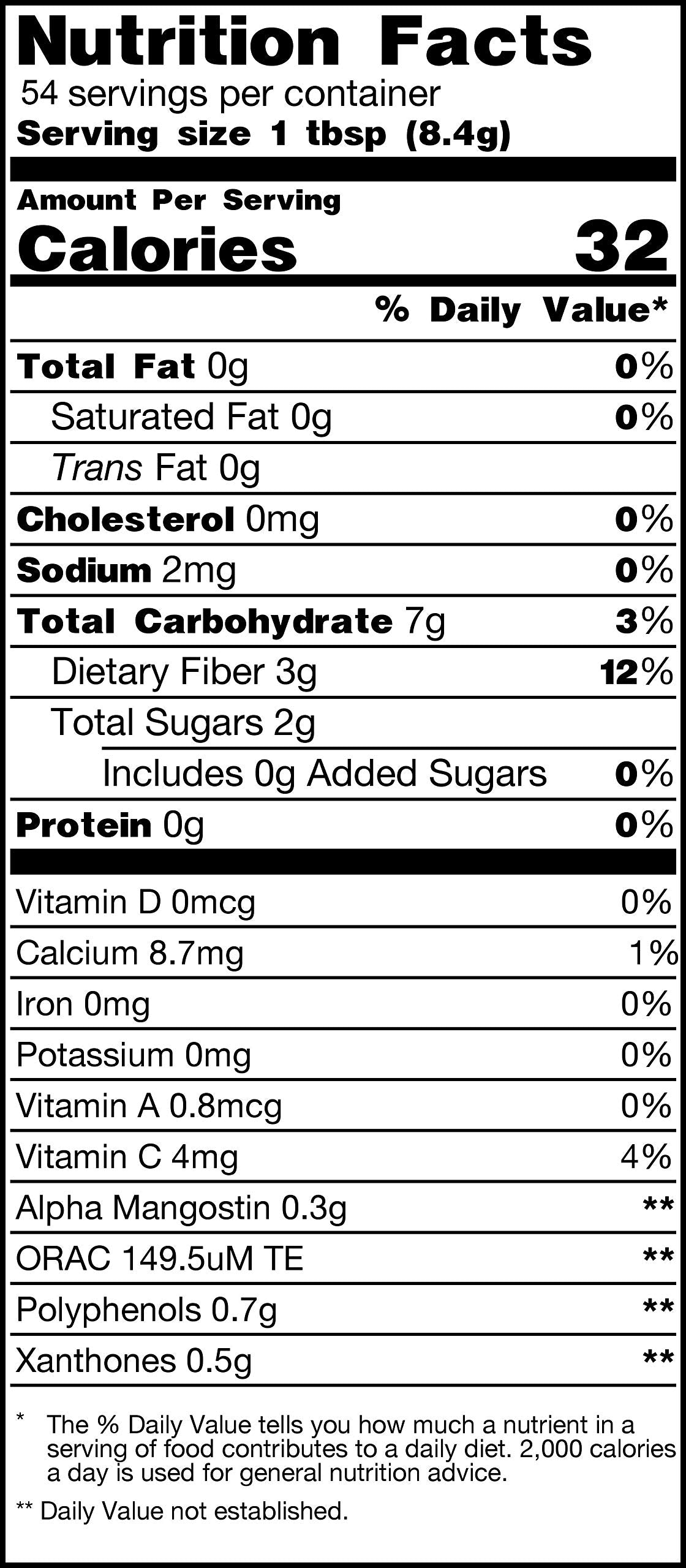 Z Natural Foods Mangosteen Fruit Powder - 1 lb - image 4