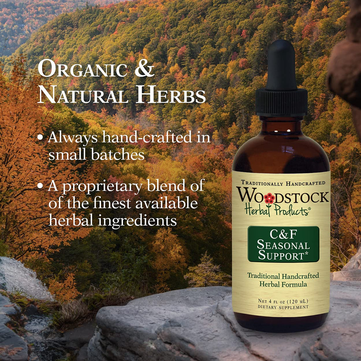 Woodstock Herbal C&F Seasonal Support Immune Formula - 4 oz - image 4