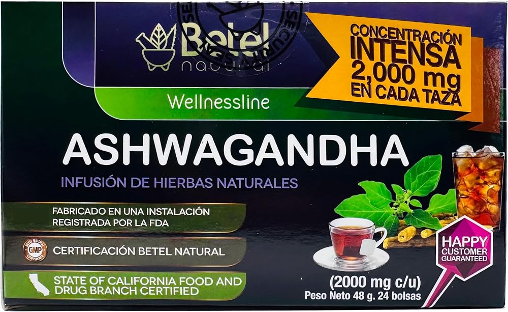 Betel Natural Premium Ashwagandha Tea - 24 Tea Bags - image 2