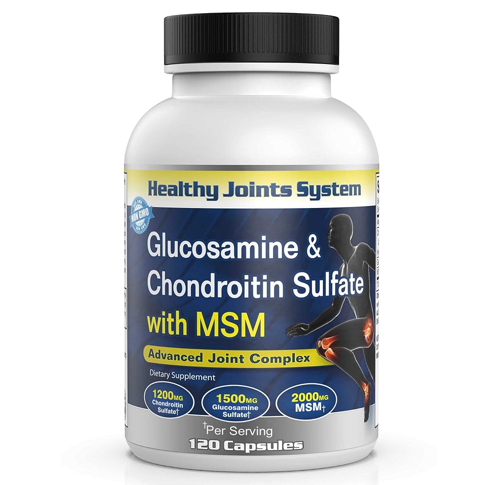 Healthy Joints System Glucosamine Chondroitin MSM - 120 Capsules