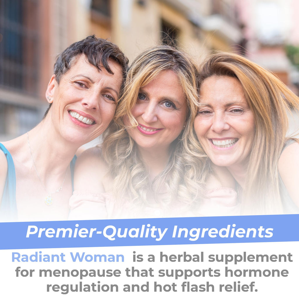 Premier Research Labs Radiant Woman Menopause Support - 90 Vegetarian Capsules - image 6