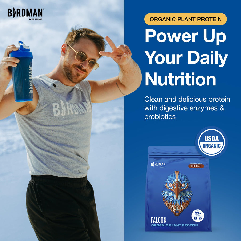 BIRDMAN Falcon Vegan Protein Powder Organic