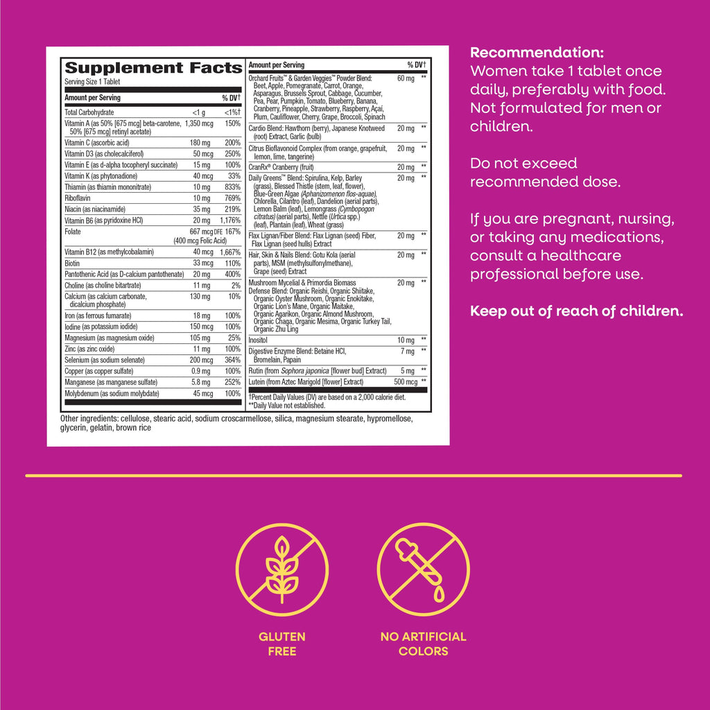 Nature's Way Alive! Women's Ultra Multivitamin - 150 Tablets - image 7