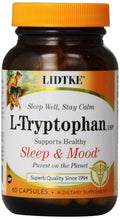 Lidtke L-Tryptophan Capsules - 60 Capsules