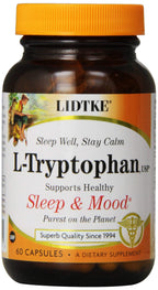 Lidtke L-Tryptophan Capsules - 60 Capsules