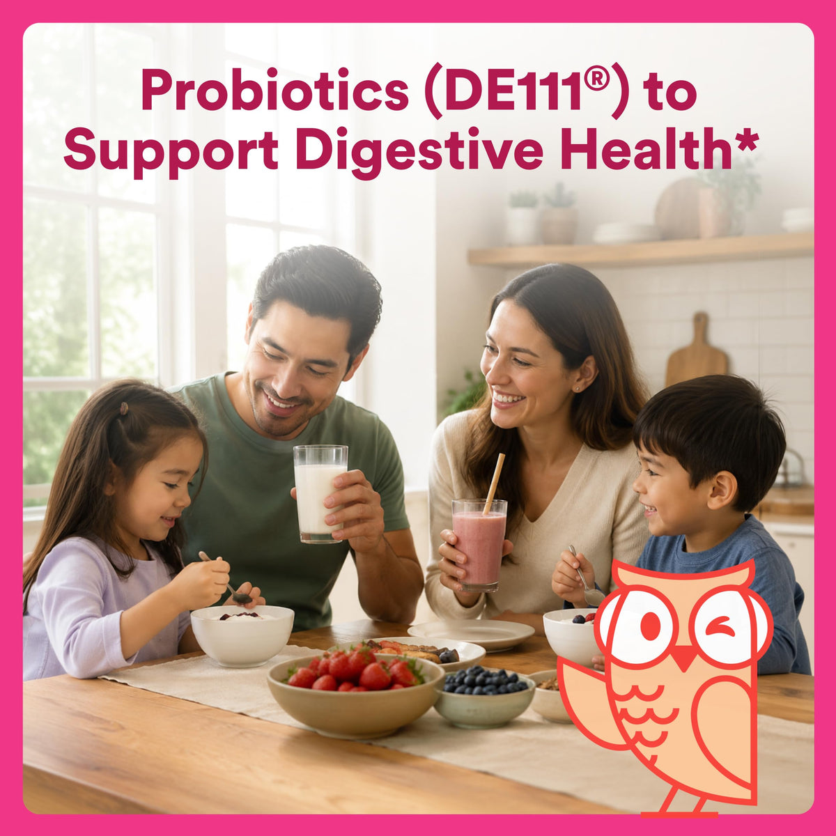 SmartyPants Kids Probiotic & Prebiotic Gummies for Digestive Health