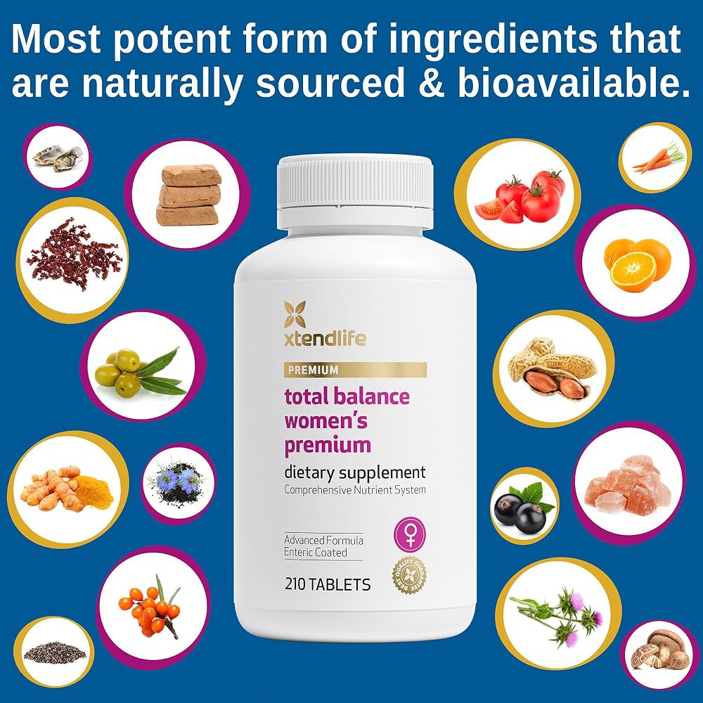 Xtendlife Total Balance Women's Premium Multivitamin - 210 Tablets - image 7