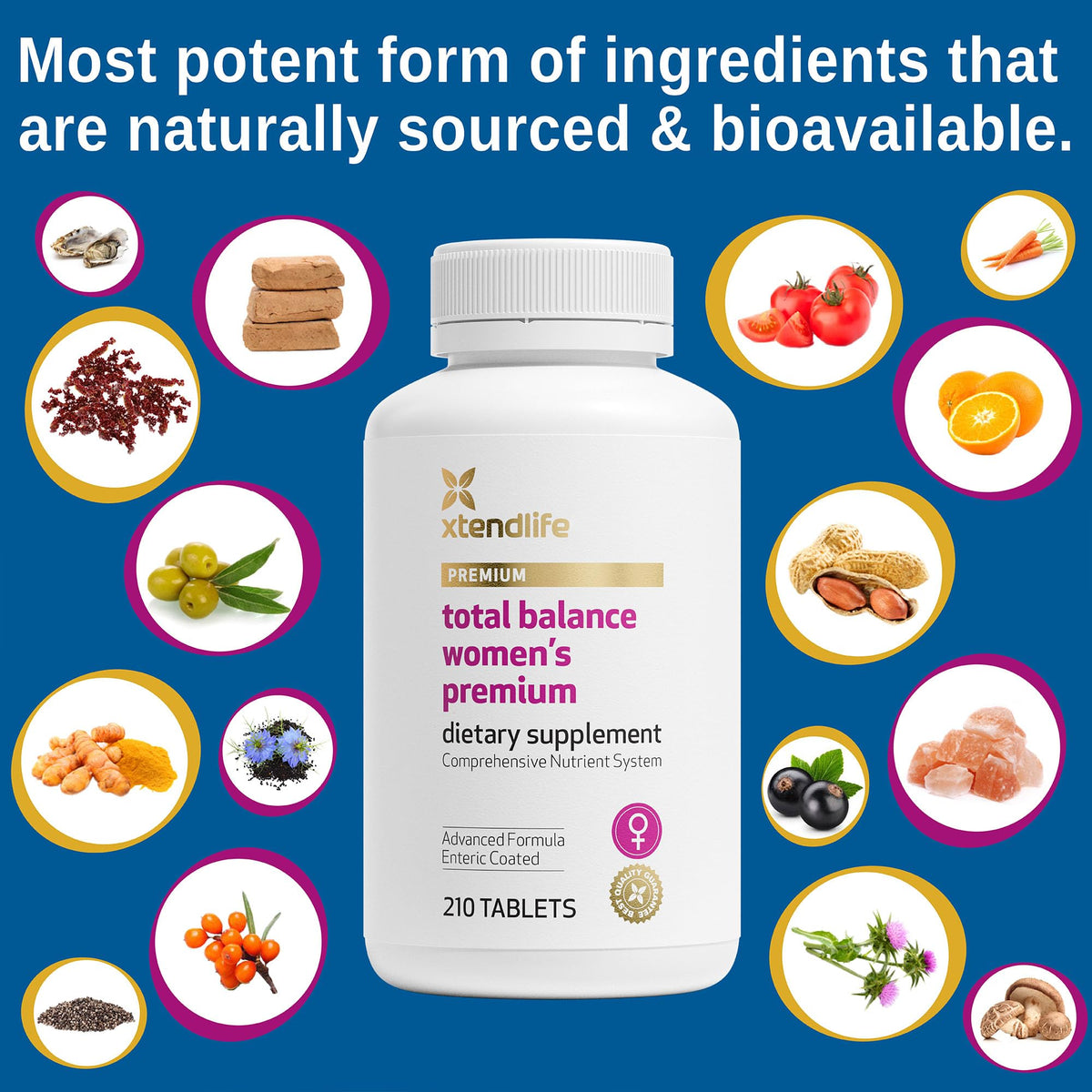 Xtendlife Total Balance Women's Premium Multivitamin - 210 Tablets - image 7