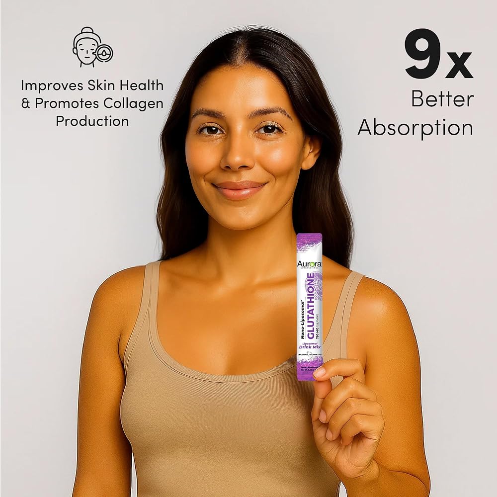 Vida Lifescience Aurora Nutrascience Mega-Pack Liposomal Glutathione
