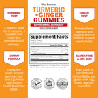 BioSchwartz Turmeric Curcumin with Ginger Gummies - 120 Count - image 3