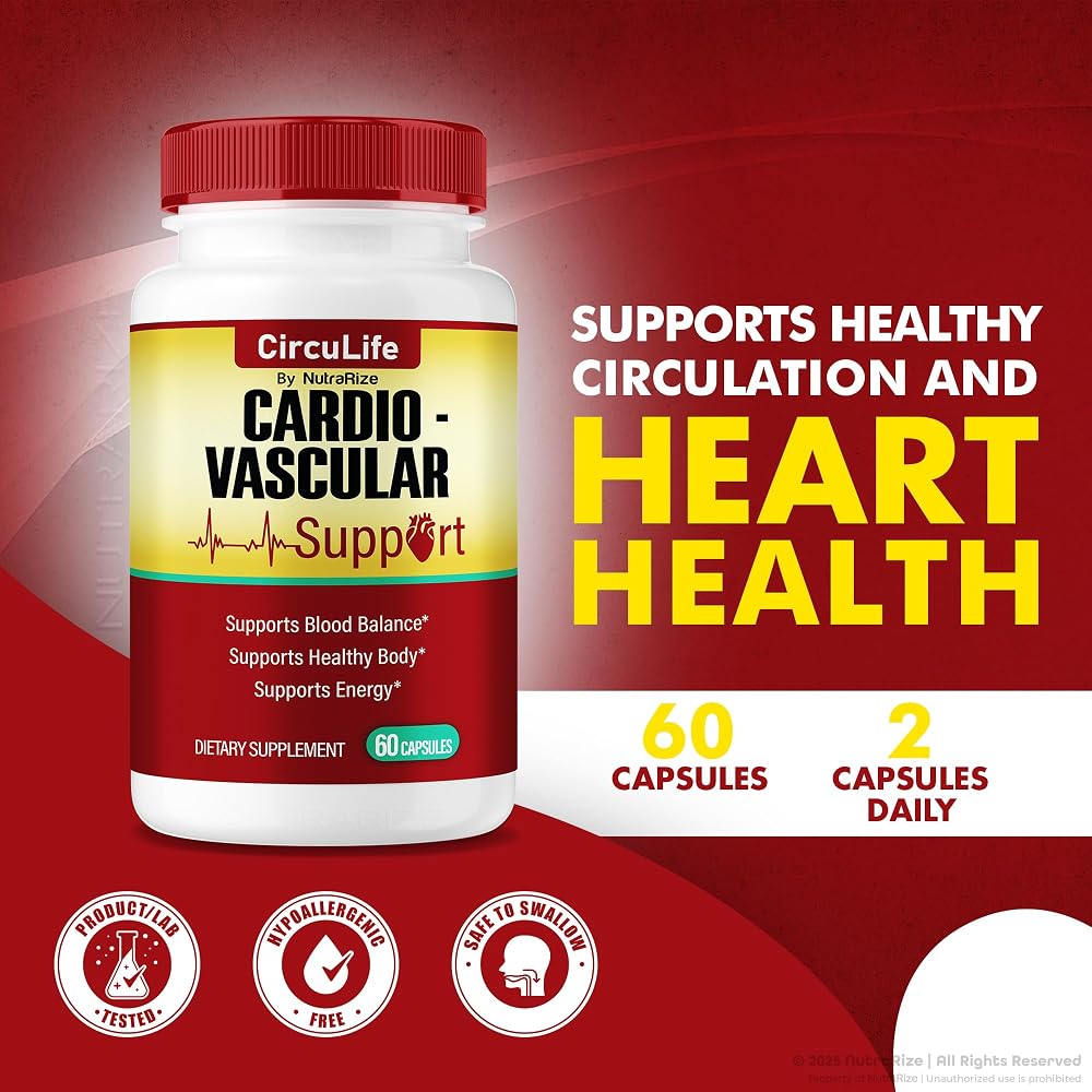 NutraRize Circulife All-Natural Dietary Supplement - 60 Capsules - image 3