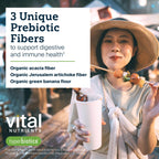 Hyperbiotics Vital Nutrient Prebiotic Powder - 54 Servings - image 6