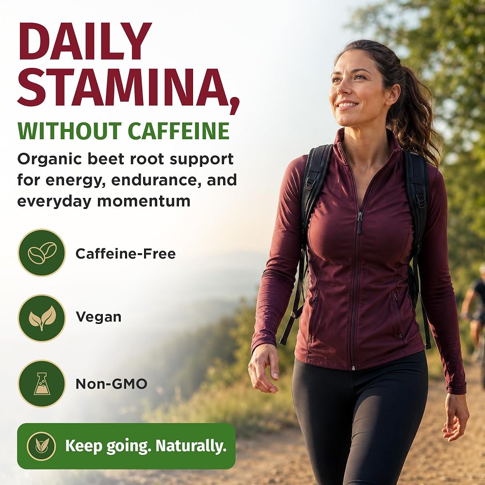 1 Body Beet Root Capsules 1360mg 20:1 Extract - 60 Capsules - image 9