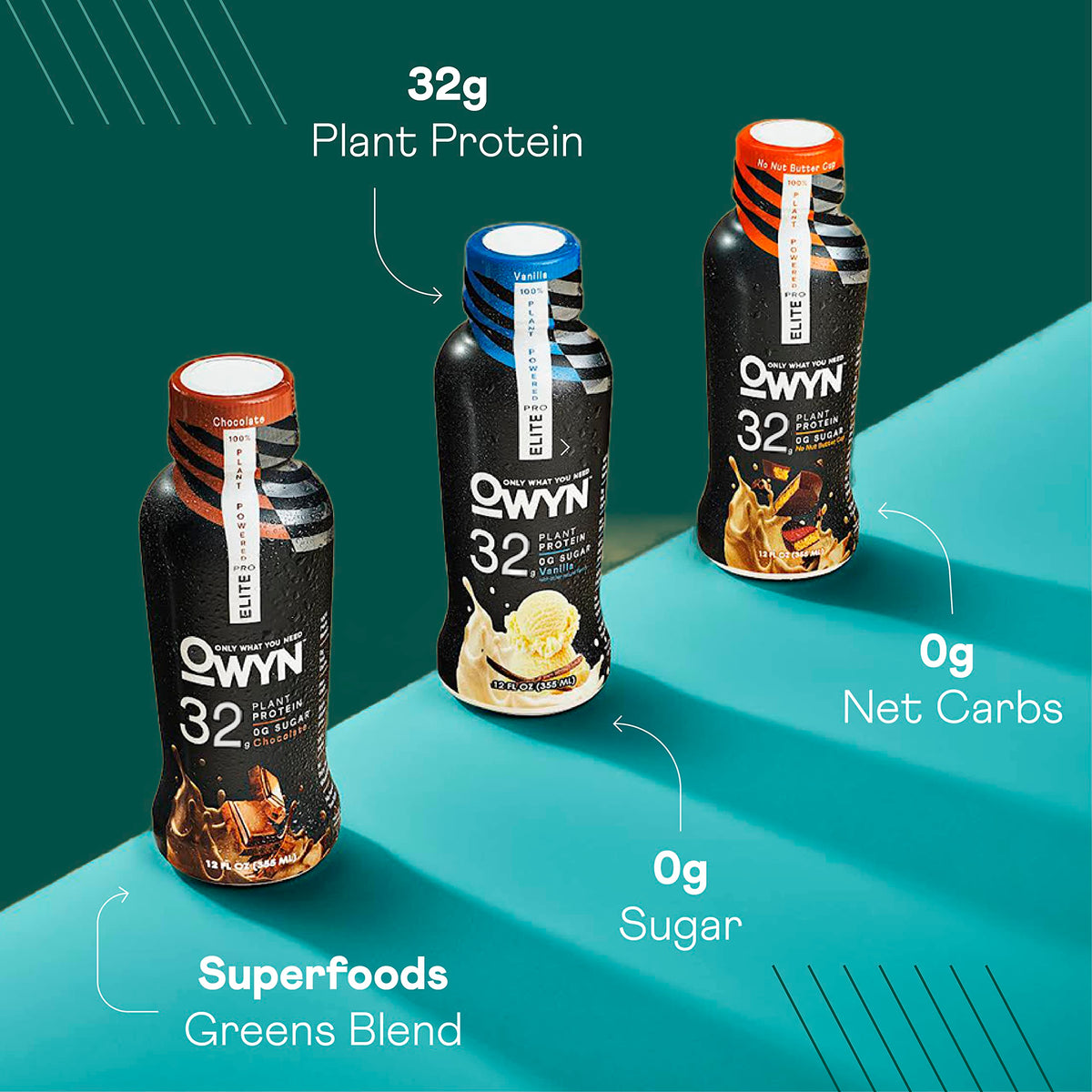 OWYN Only What You Need Pro Elite Vegan Protein Shake - 24 Pack - image 2
