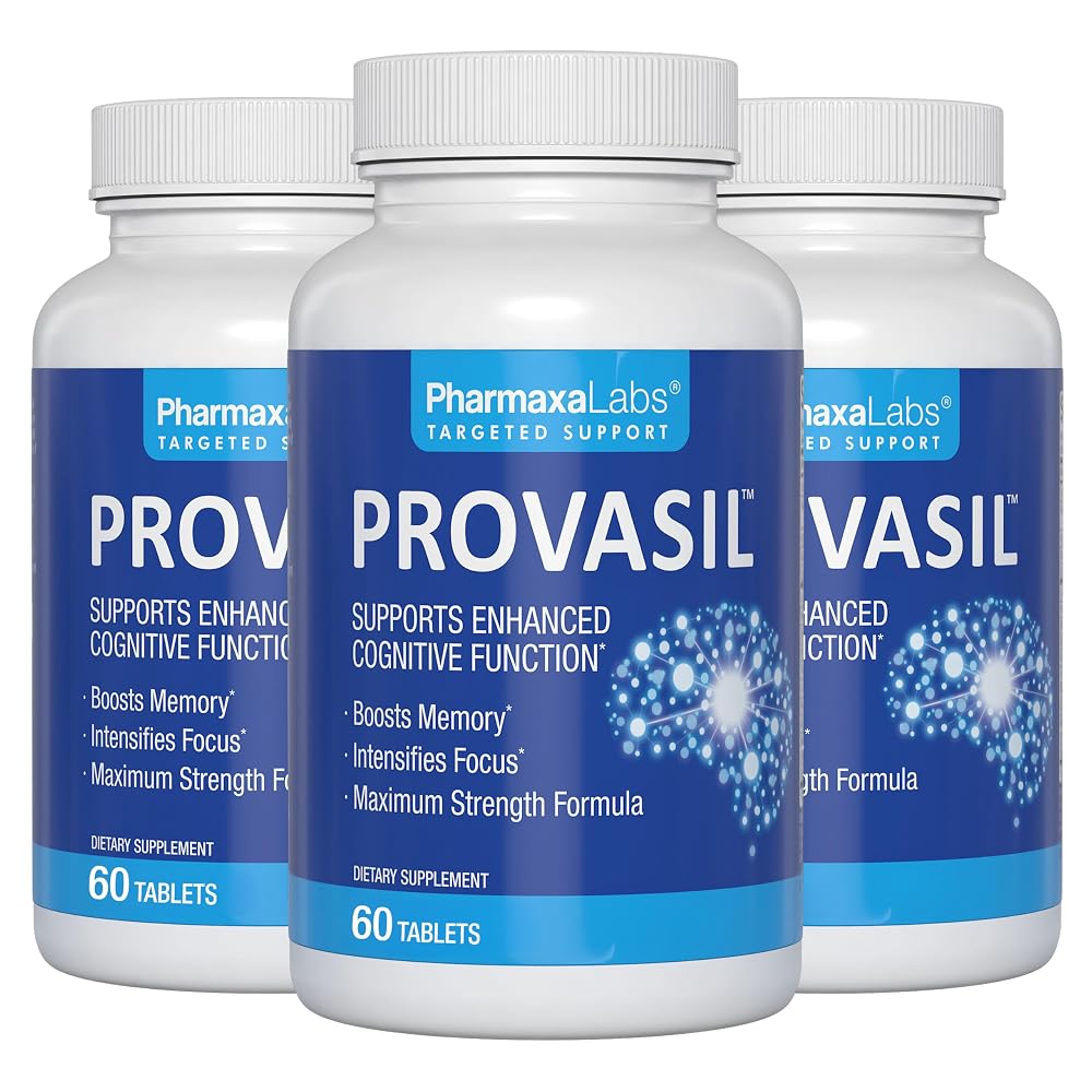 Provasil Brain Supplement for Memory, Focus, Mood & Concentration