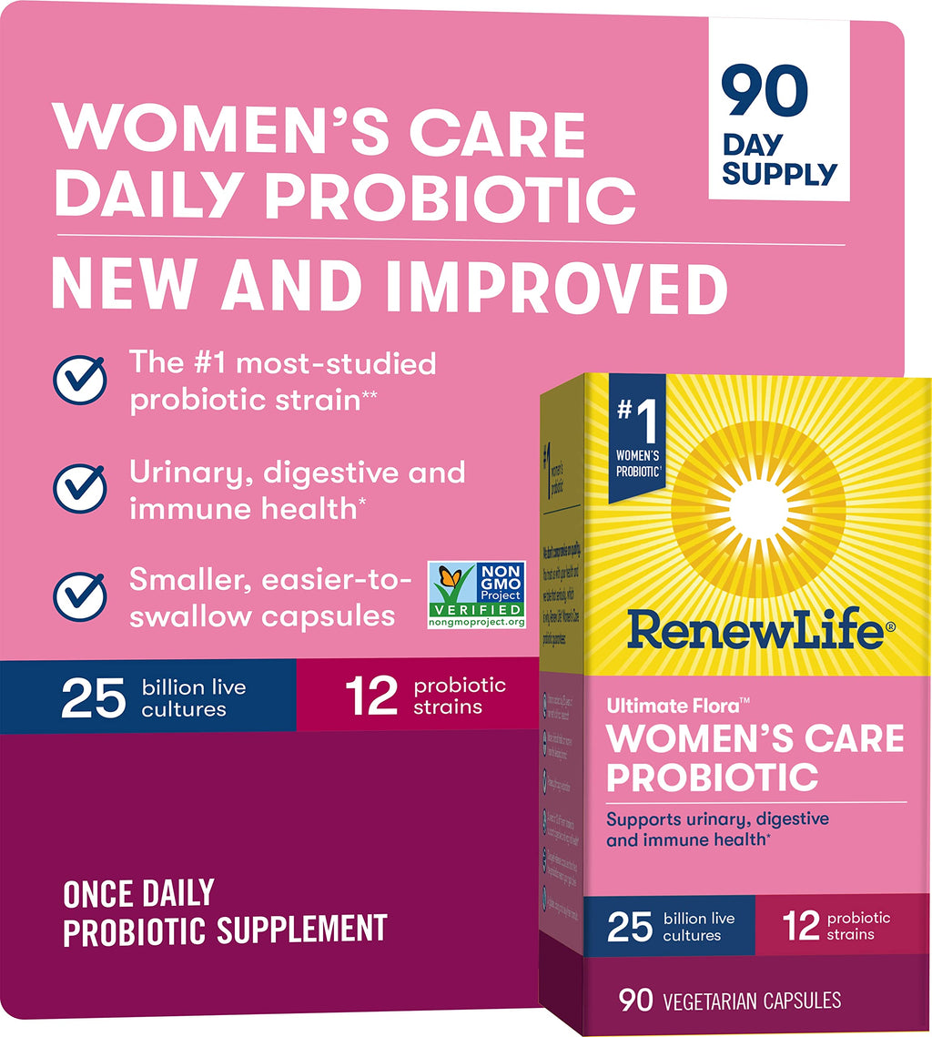 Renew Life Ultimate Flora Women's Care Probiotic 25 Billion CFU - 90 Capsules - image 9