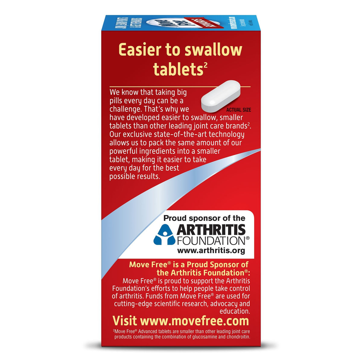 Move Free Advanced Plus MSM and Vitamin D3 Joint Supplement - 320 Tablets - image 3
