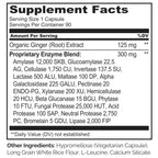 Naturelo Capsules digestive Enzymes support The Breakdown Of Carbs