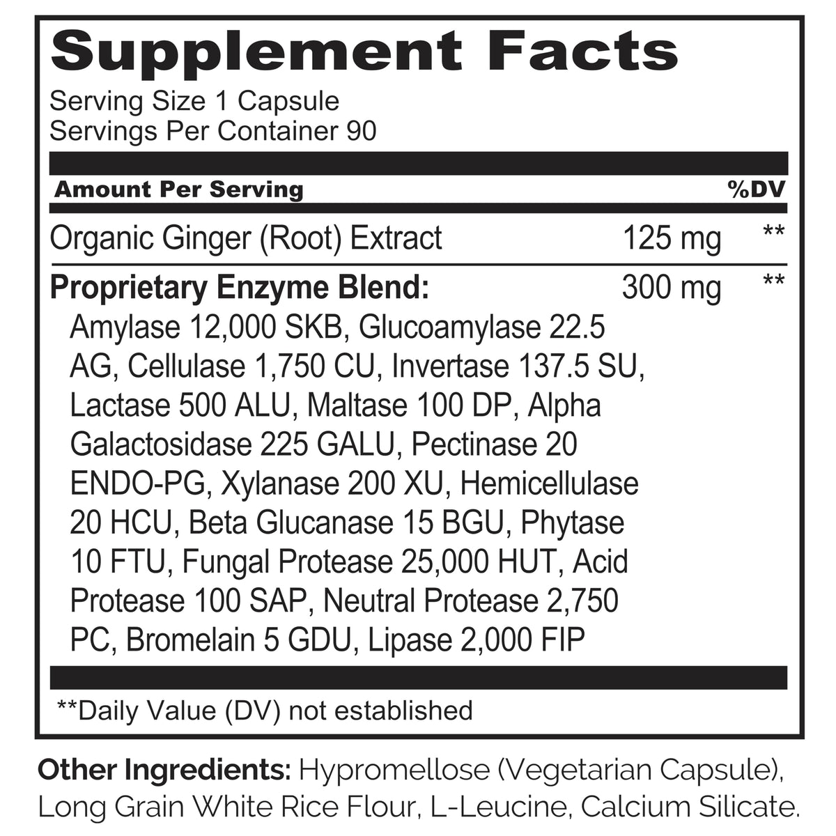 Naturelo Capsules digestive Enzymes support The Breakdown Of Carbs