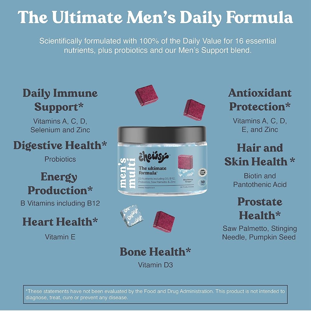 Chewsy Men's Multivitamin Chews