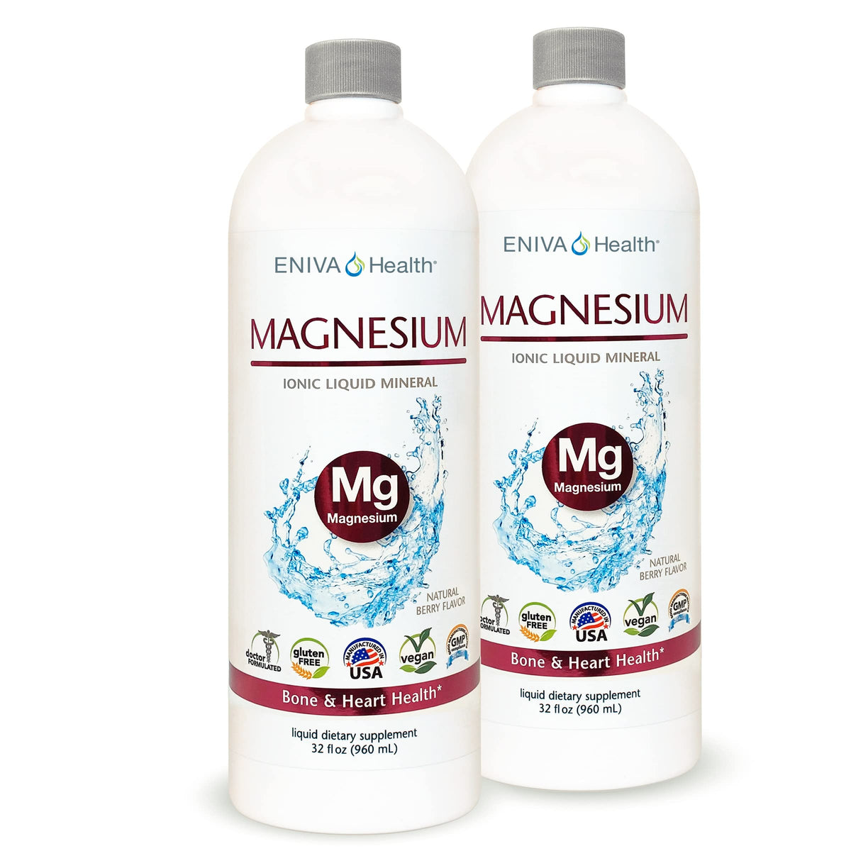 Eniva High Potency Liquid Ionic Magnesium - 64 Servings