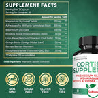 Satoomi - Cortisol Supplement & Magnesium Glycinate - 60 90 150