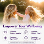 Leah Rose Essentials Saffron Supplement 88.5mg - 60 Capsules - image 2