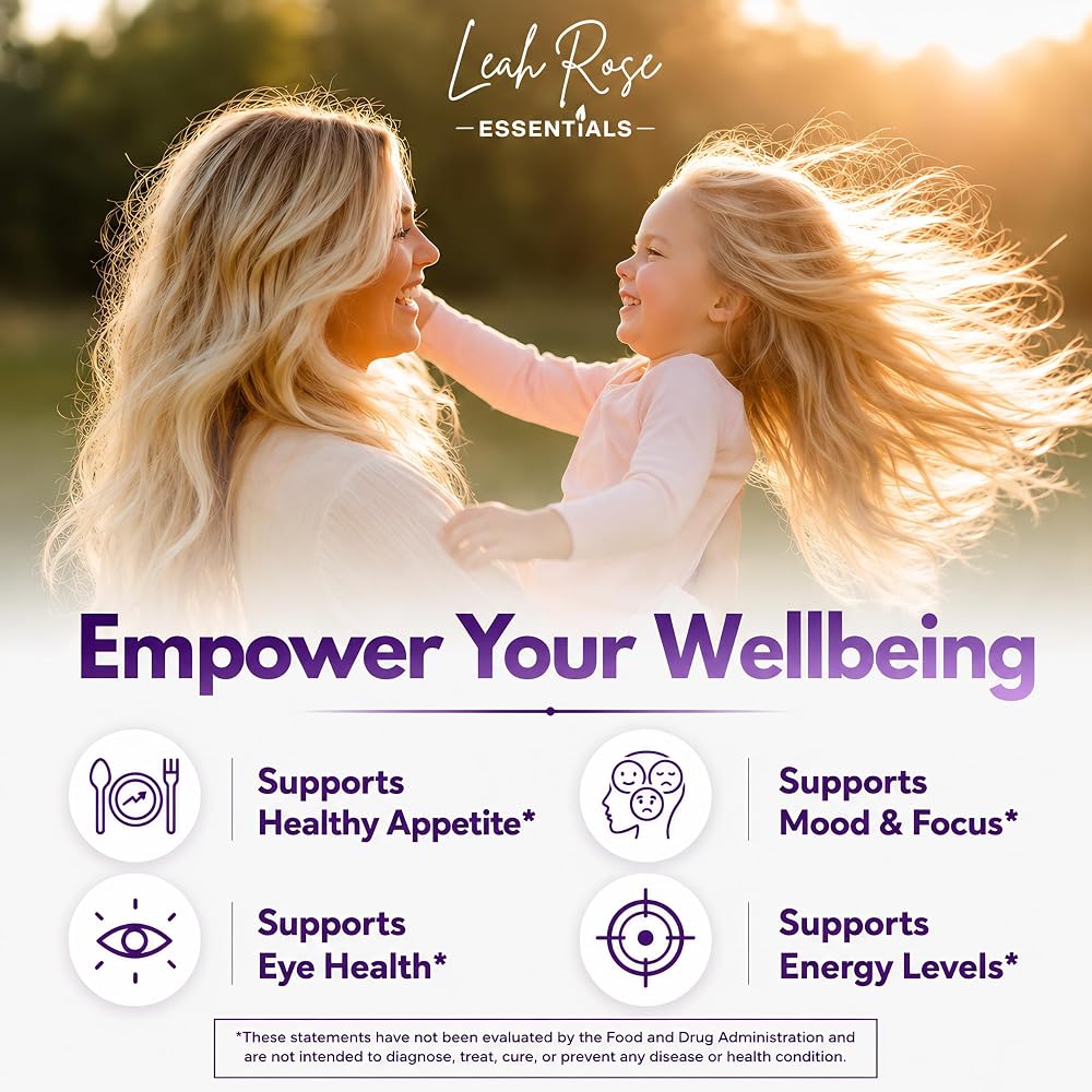 Leah Rose Essentials Saffron Supplement 88.5mg - 60 Capsules - image 2