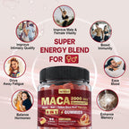 NEVISS Maca Root Filled Gummies 2000mg