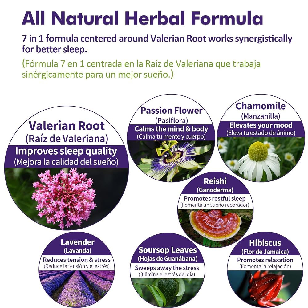 Nurbetoxa Valerian Sleep Support Drops - 2 Fl Oz - image 4