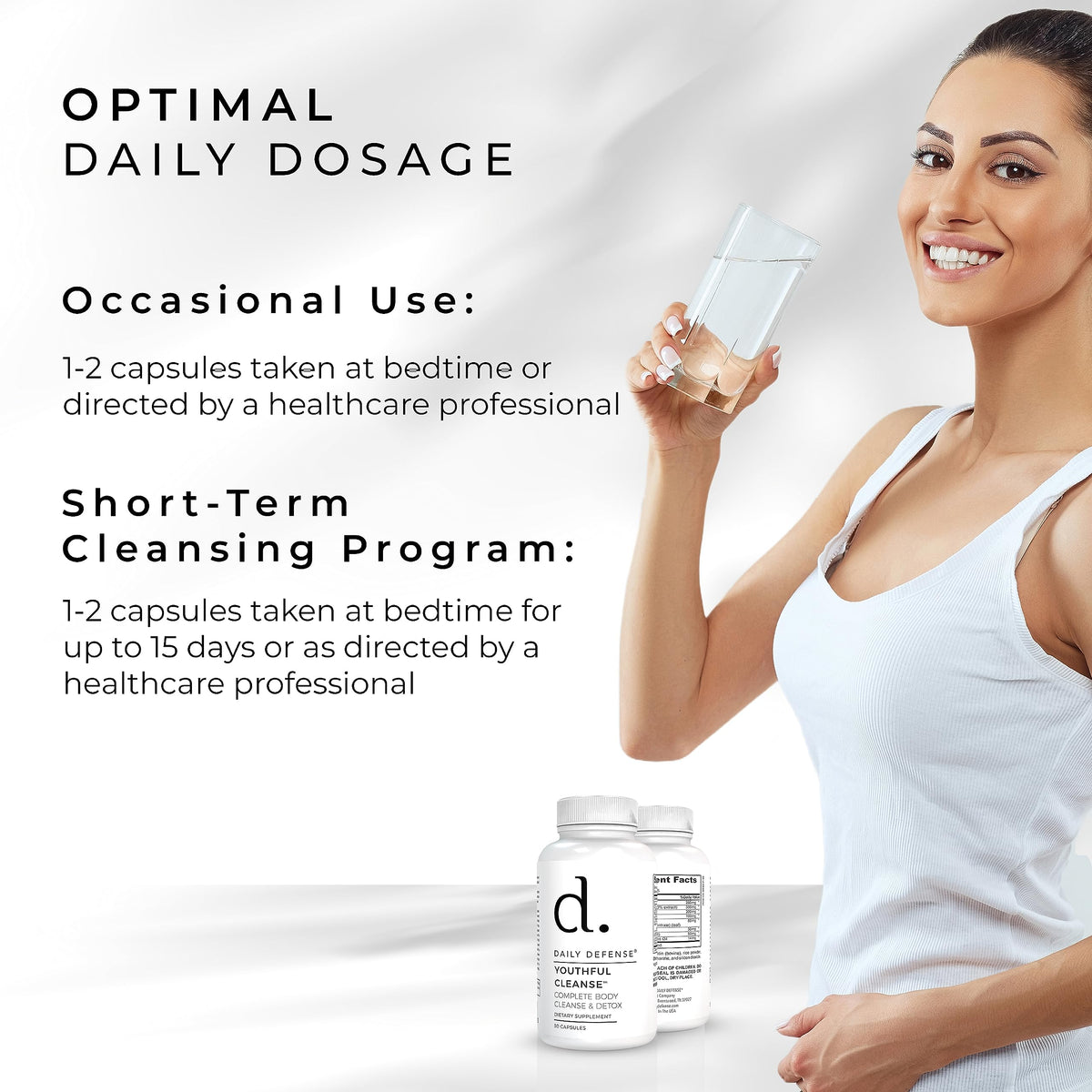 Daily Defense 14 Day Cleanse Pills Colon Cleanser - 30 Capsules - image 8