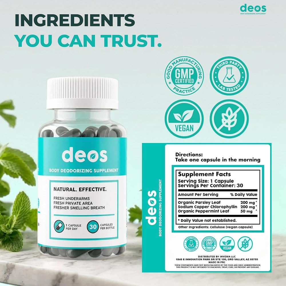 DEOS® Internal Deodorant Supplement Parent