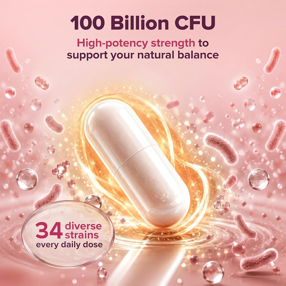 Wholesome Wellness Dr. Formulated Raw Probiotics for Women 100 Billion CFUs - image 5