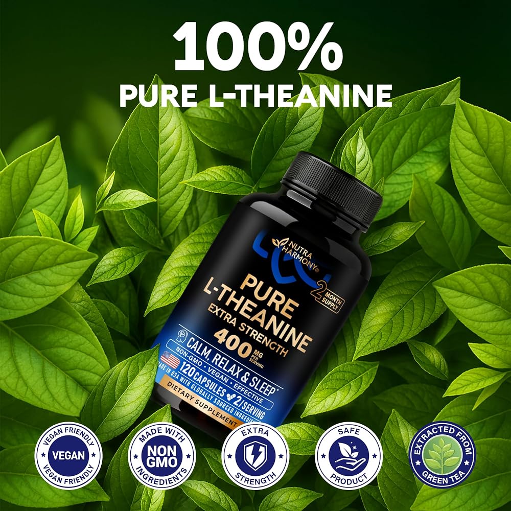 NUTRAHARMONY L Theanine 400 mg