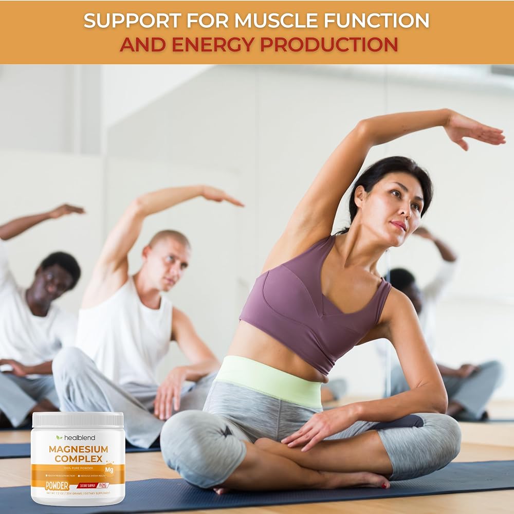 healblend Magnesium Complex Powder (Magnesium Citrate 350 mg in Each