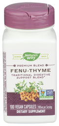 Nature's Way Fenu-Thyme Digestive Support - 100 Vegetarian Capsules