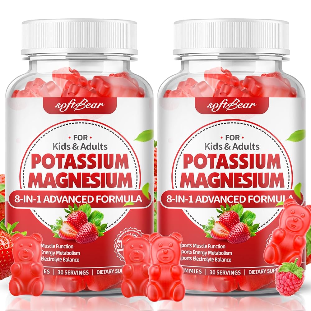 softbear Potassium Magnesium Supplement