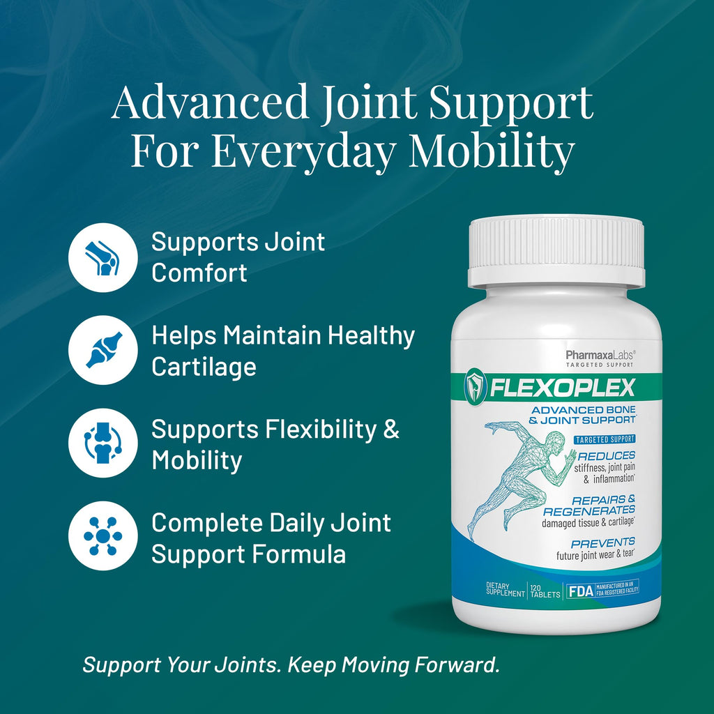 FLEXOPLEX Bone & Joint Support Supplement - 120 Tablets - image 2