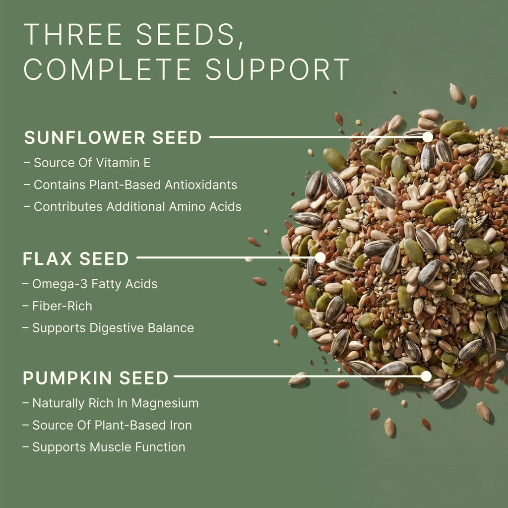 Dr. Murray's Super Foods 3 Seed Protein Powder - Pumpkin Flax