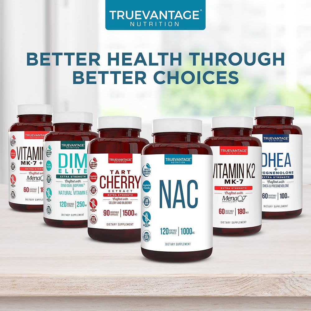 Truevantage NAC 1000 mg N-Acetyl L-Cysteine - 120 Capsules - image 8