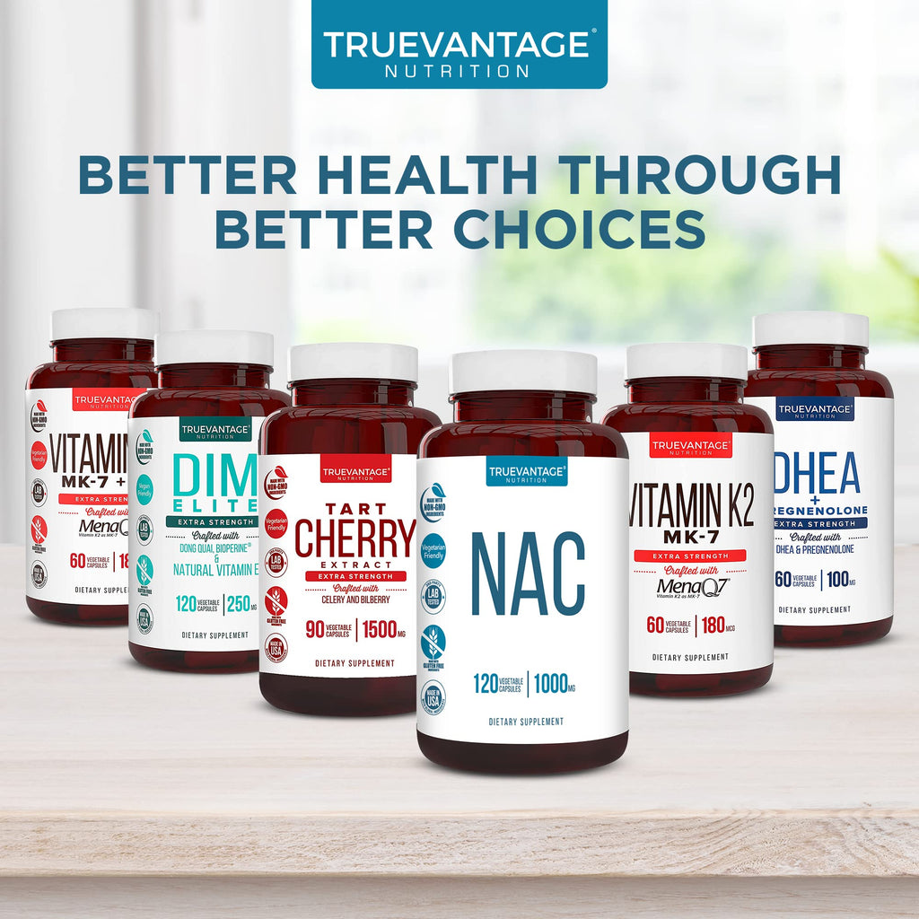 Truevantage NAC 1000 mg N-Acetyl L-Cysteine - 120 Capsules - image 8
