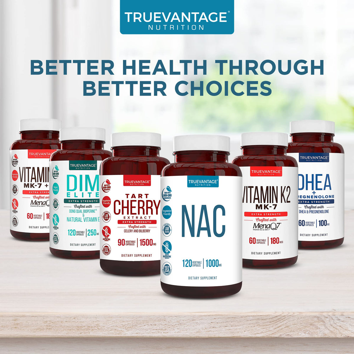Truevantage NAC 1000 mg N-Acetyl L-Cysteine - 120 Capsules - image 8