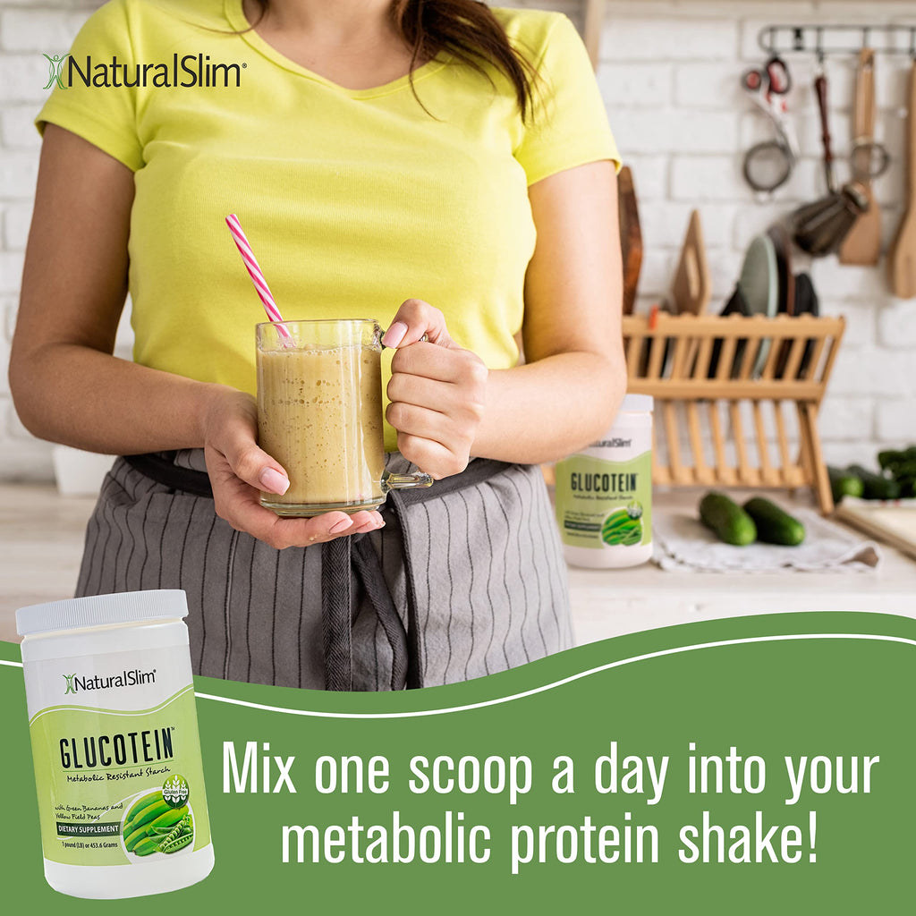NaturalSlim Glucotein Prebiotic Resistant Starch Powder - 16 Servings - image 6