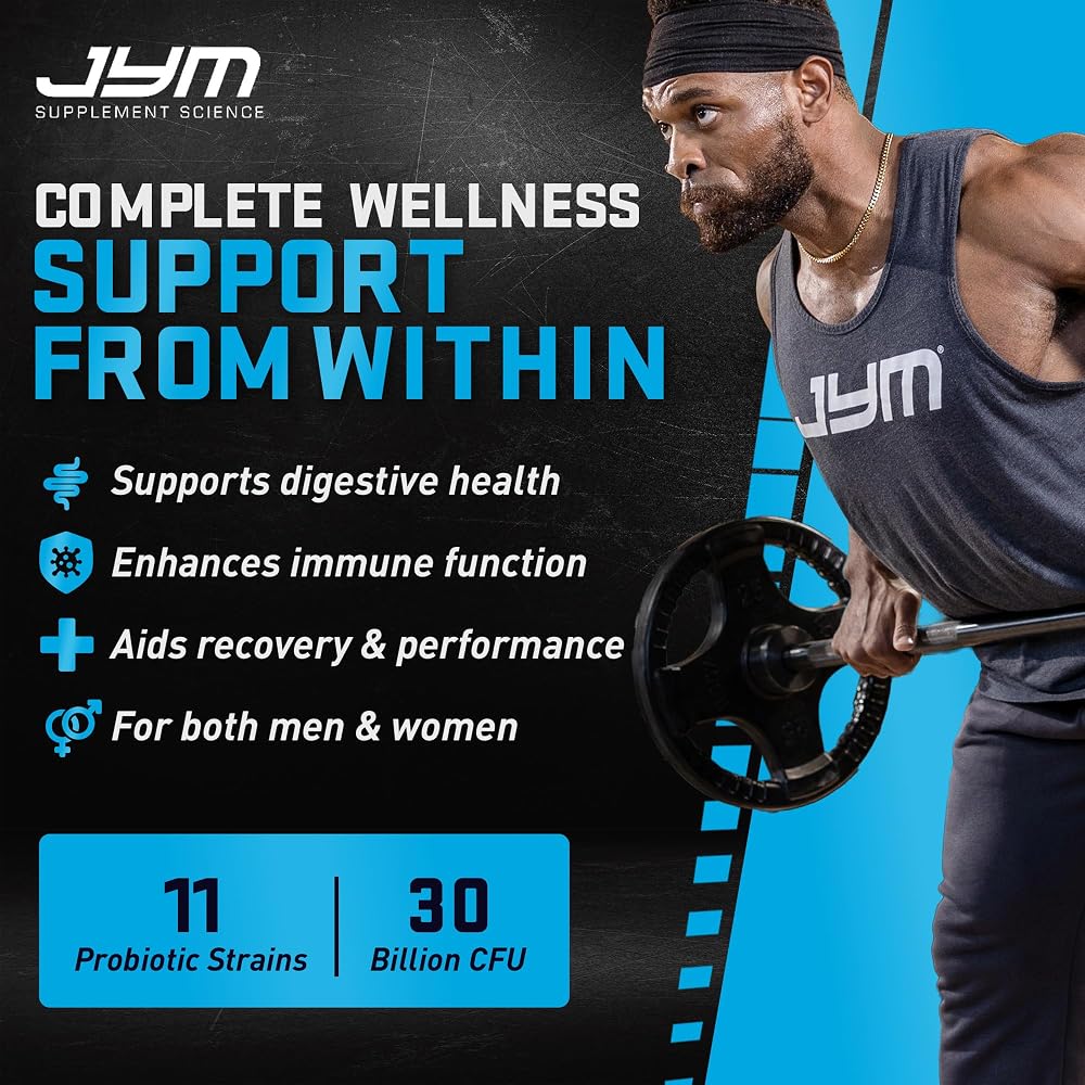 JYM ProBio Probiotic Supplement 11 Strains - 30 Vegetarian Capsules - image 3