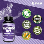 EAS Yohimbine HCl Cyclosome Delivery - 90 Capsules - image 4