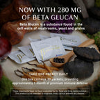 Umeken Beta Glucan Immune Boost Mushroom Extract - 30 Packets - image 4