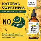 Wild & Organic USDA Organic Maca Root Liquid Drops - 4 fl oz - image 6