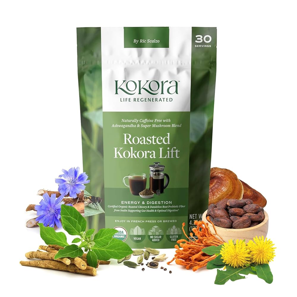 Kokora Roasted Lift Coffee Alternative Mushroom Powder - 120g