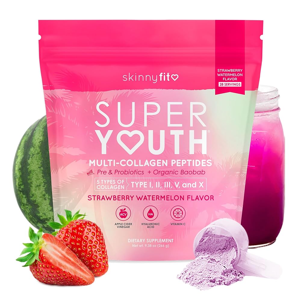 SkinnyFit Super Youth Multi-Collagen Peptides Plus Apple Cider Vinegar