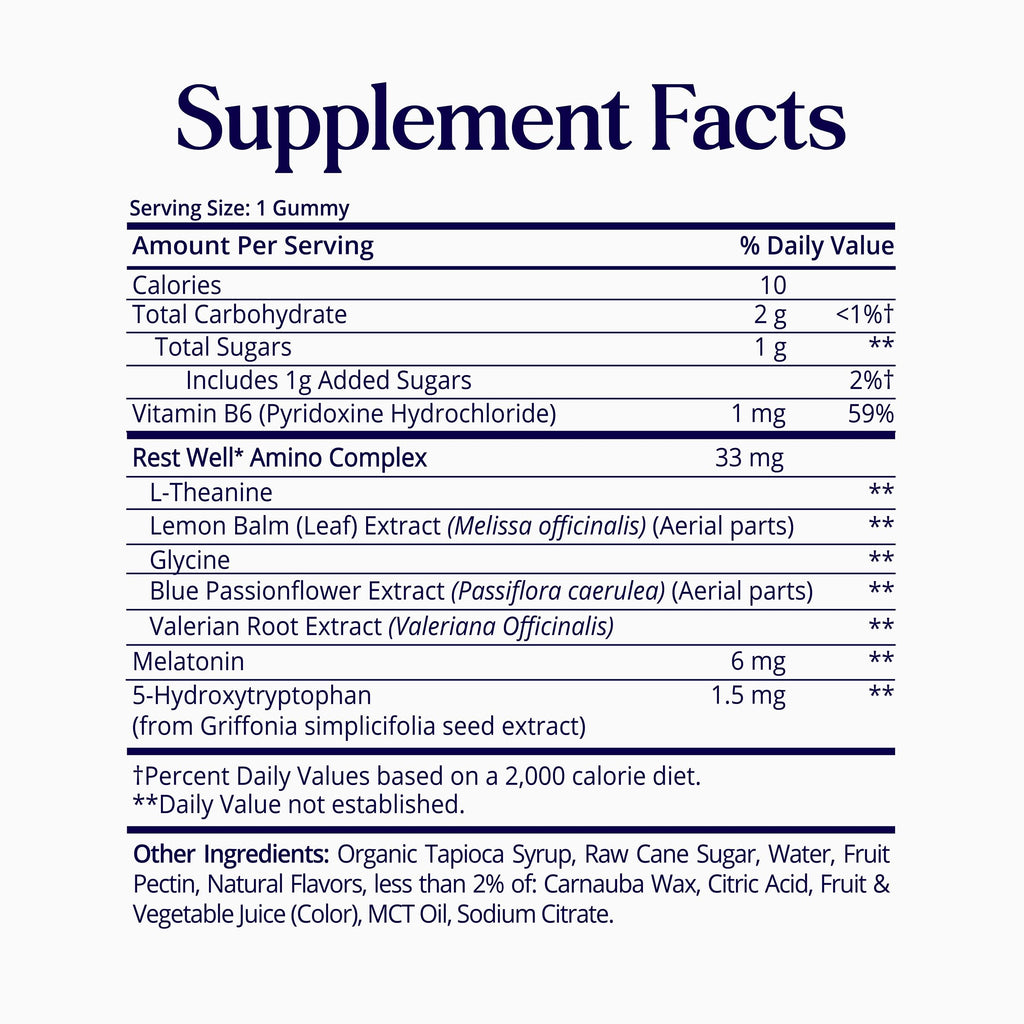 SugarBearHair Sleep Vitamins